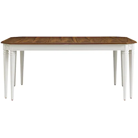 Drayton Eight-Leg Dining Table with 24 Inch Leaf